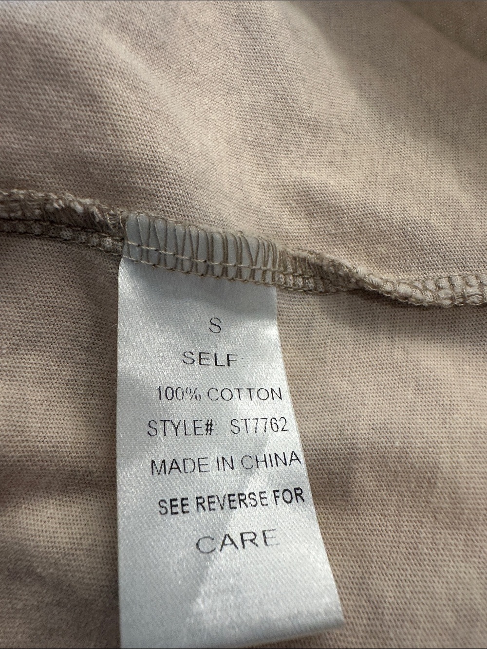 Sage + Fig Relaxed Short Sleeve Top, Size Small - Picture 5 of 6